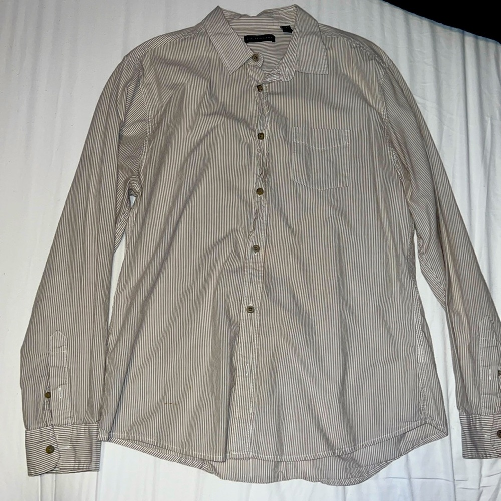 Saks fifth Avenue men’s dress shirt size large